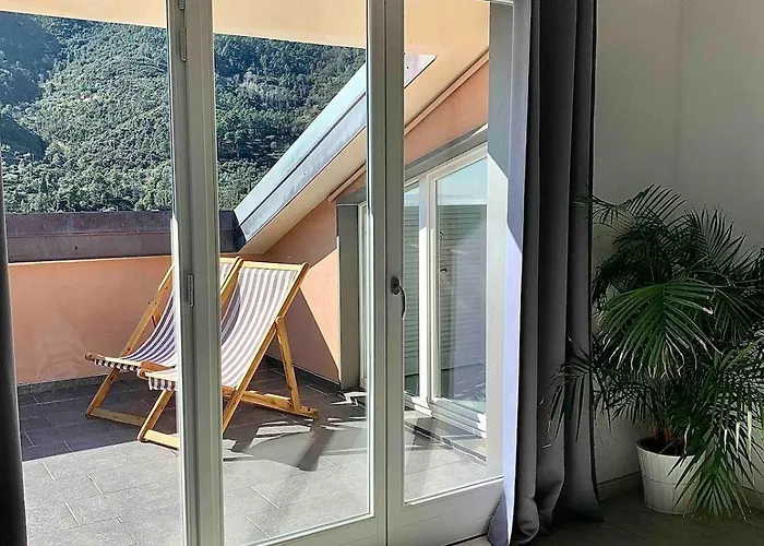 Bright Attic In Monterosso With Sea View Terrace Apartamento Monterosso al Mare